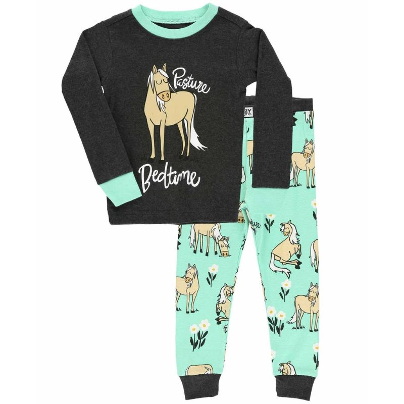 Pasture Bedtime Mint PJ Set